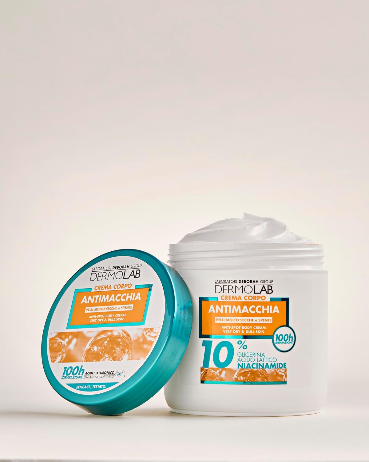 Detalle de Dermolab Crema Corpo Idratante Antimacchia 400 ml con Niacinamide 10%