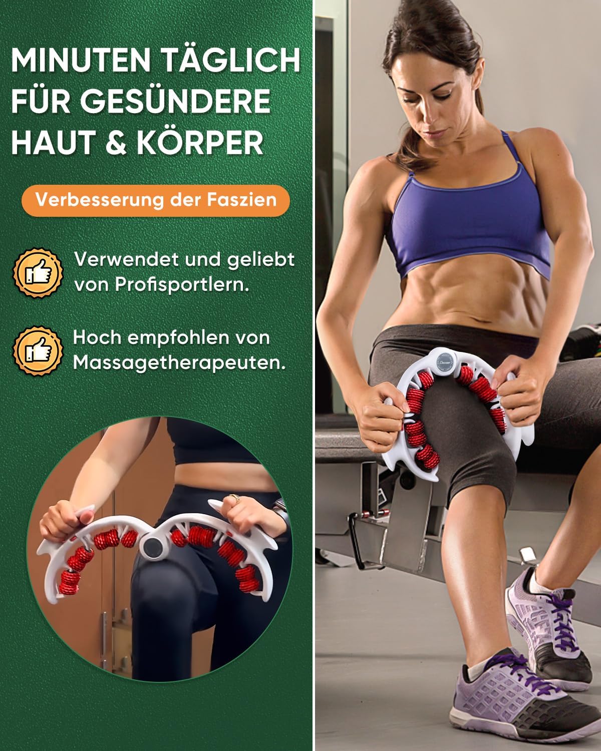 Thumbnail 2 de Neu Beine Roller Cellulite Massagegerät 360°