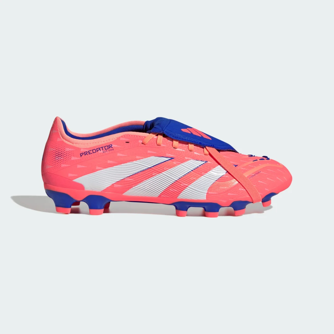 Detalle 2 de adidas Predator Pro bota con lengüeta plegable multisuperficie en naranja