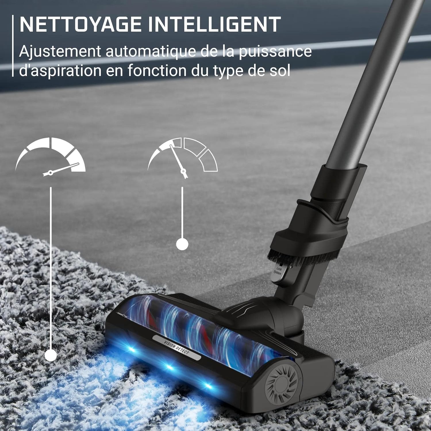 Thumbnail 5 de Rowenta X-Force Flex 9.80 (RH7L35E0) : aspirateur balai sans fil multifonction 100 AW