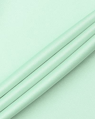 Detalle de J.VER Herren Hemd Unifarben Stretch Langarm – Mint, Regular Fit (Größe L)