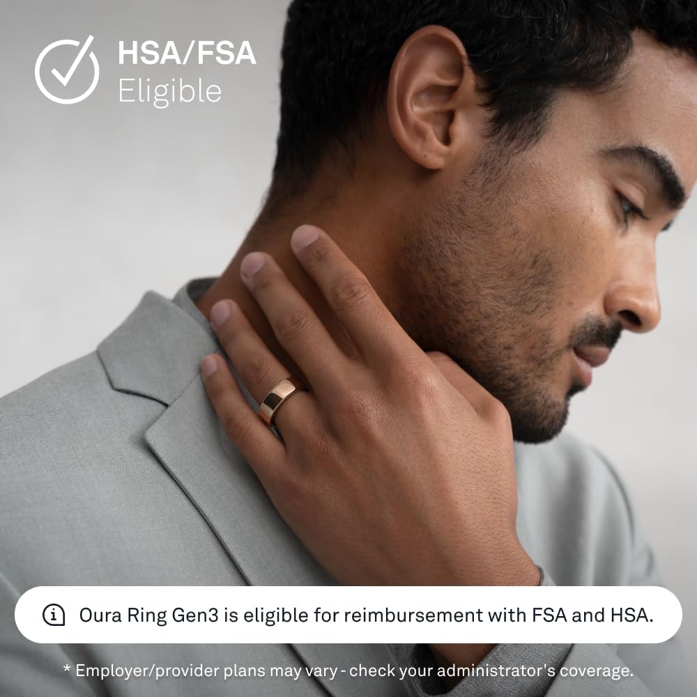 Thumbnail 5 de Oura Ring Gen3 Horizon Misura 13 Rose Gold – monitora sonno, frequenza cardiaca e fitness fino a 7 giorni