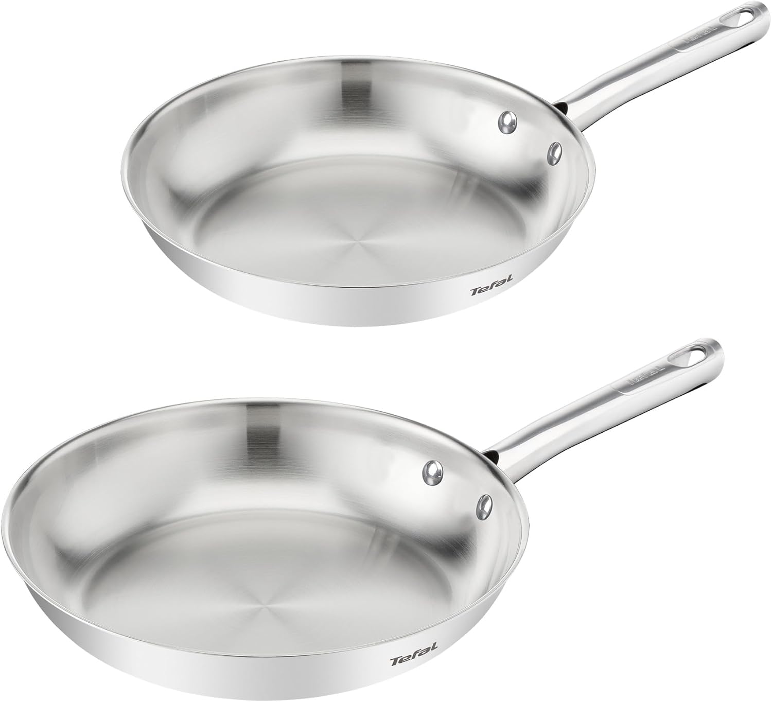 Detalle de Tefal Duetto On Batterie 2 poêles 24/28 cm inox