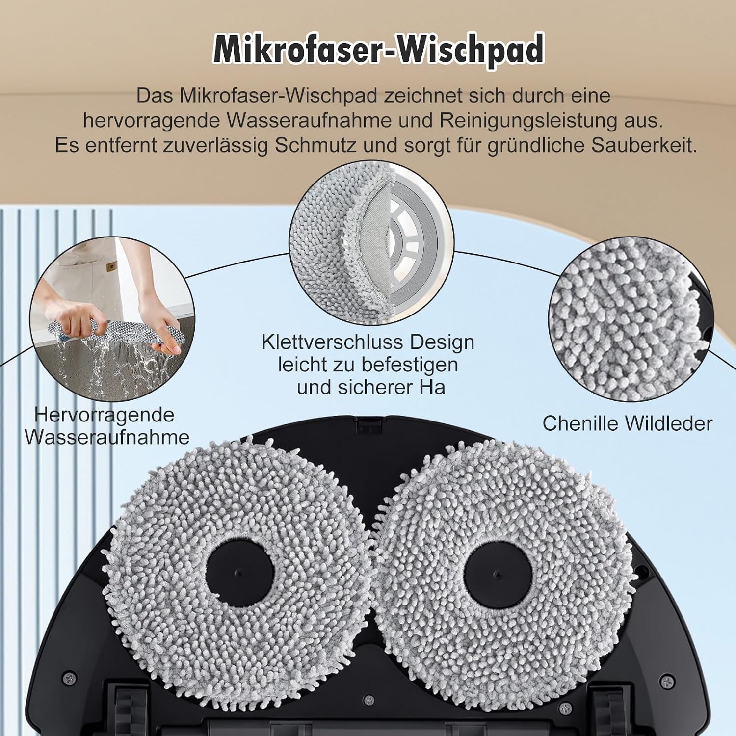Detalle 2 de Alloytool Roborock QV Zubehör 26 Stück 🧹