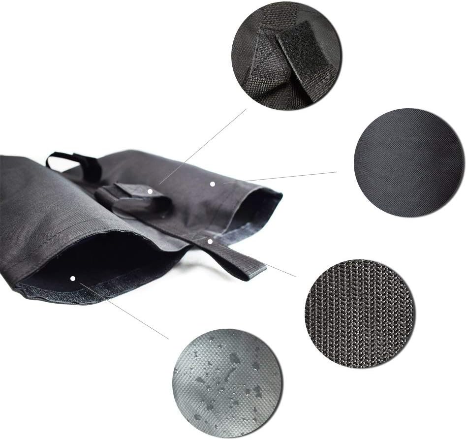 Detalle de Set di 4 sacchi di sabbia RIOGOO (11,3–13,6 kg ciascuno) per tendine pop-up e tende zavorrate