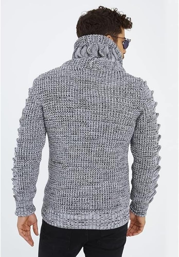 Thumbnail 4 de Leif Nelson LN-5575 Maglione Uomo con Collo a Scialle