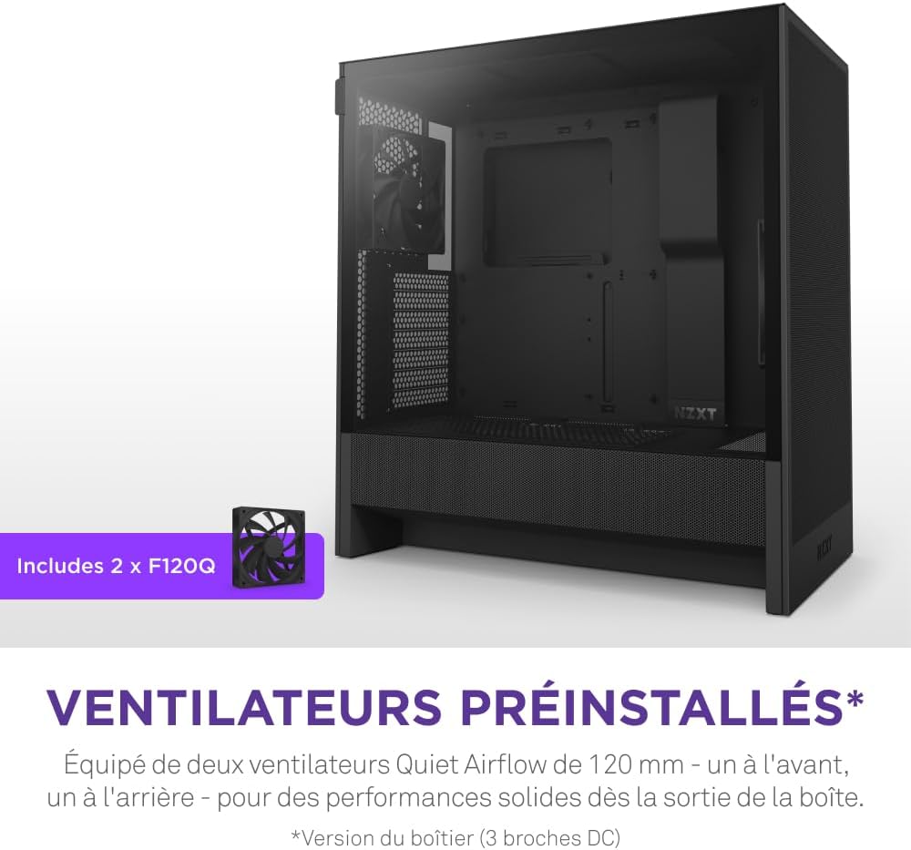 Thumbnail 5 de NZXT H5 Flow Boîtier PC gaming