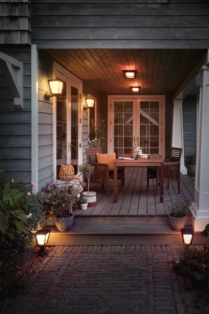 Thumbnail 4 de Philips Hue Econic Wandleuchte 4er-Pack