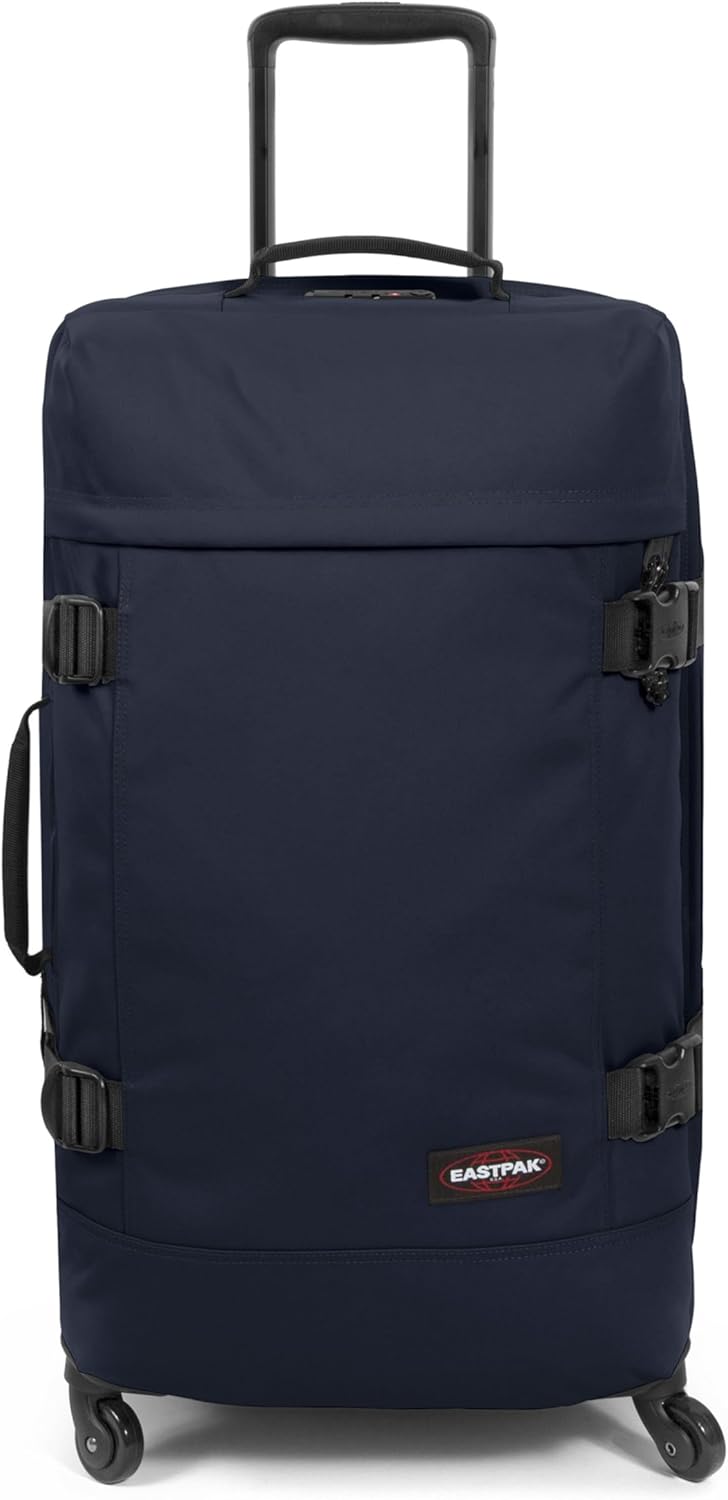Detalle de EASTPAK TRANS4 M Valise – 68 L, 70 x 39 x 28 cm, Black Denim Gris