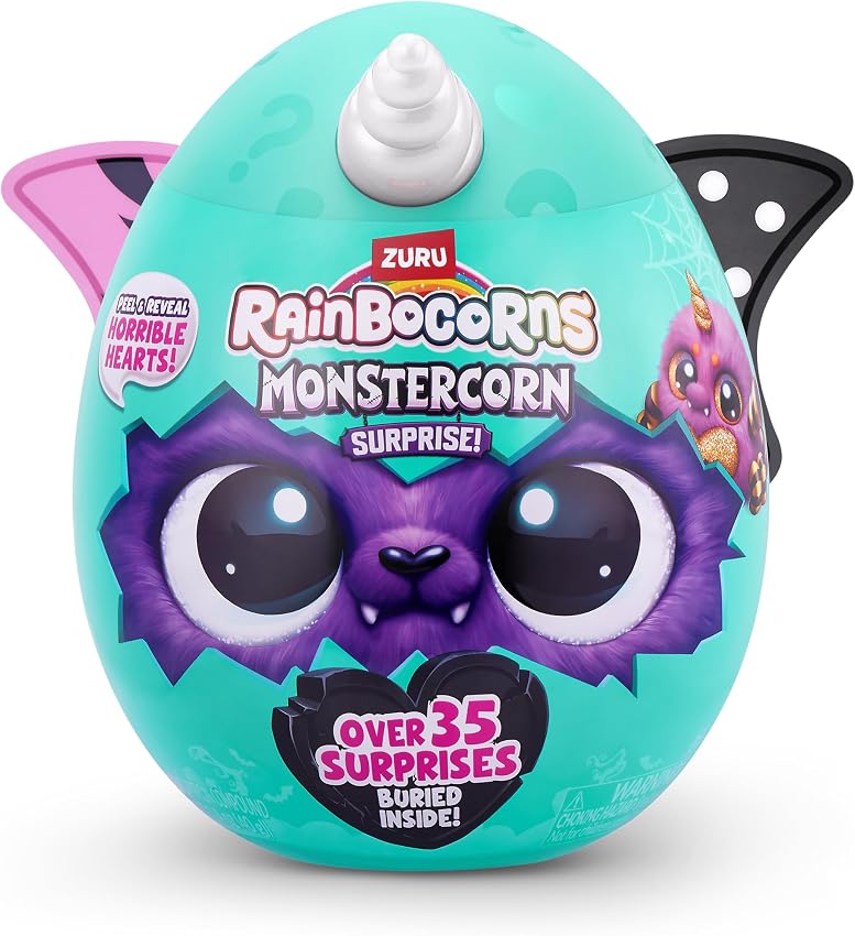 Detalle 2 de Rainbocorns ZURU Monstercorn Surprise Gato peluche accesorios