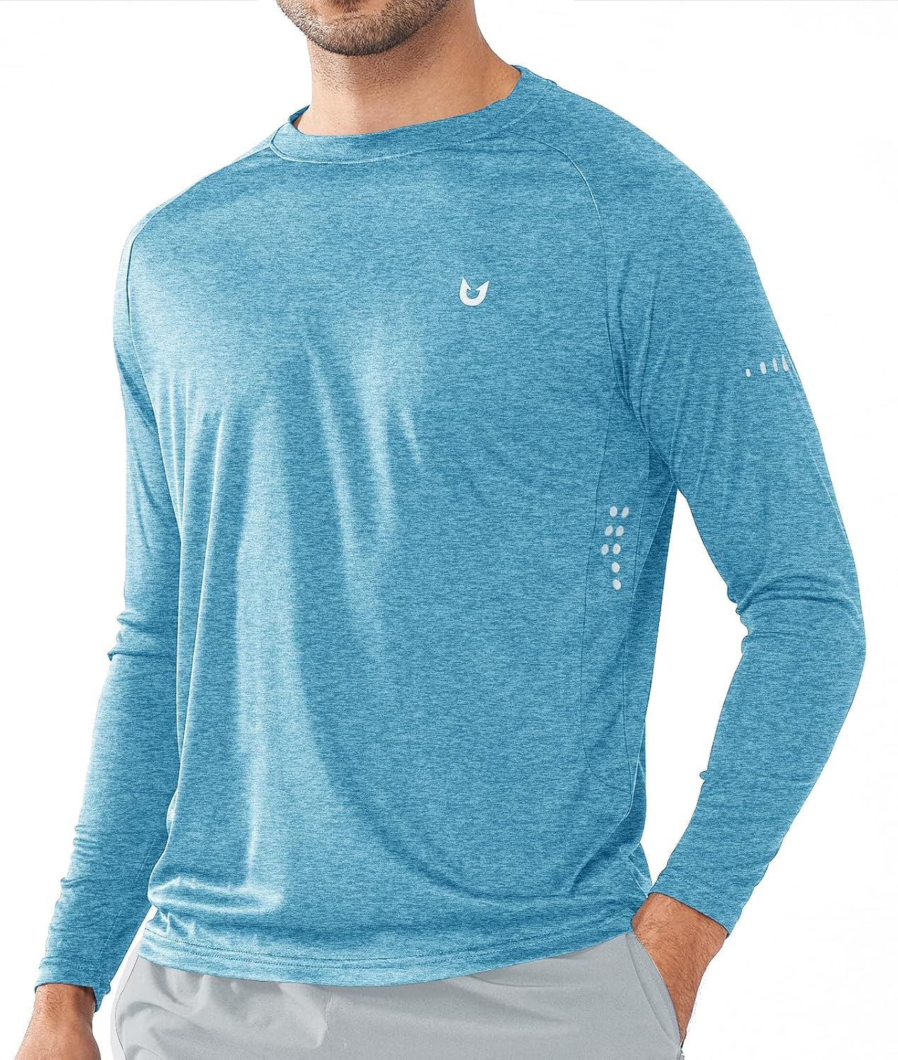 Thumbnail 6 de NORTHYARD Men's UPF 50+ Sun Protection Long Sleeve Rash Guard