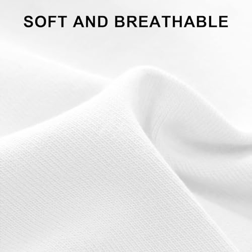Detalle de Coskefy Women’s High Waisted Cotton Knickers – 5 Pack Briefs
