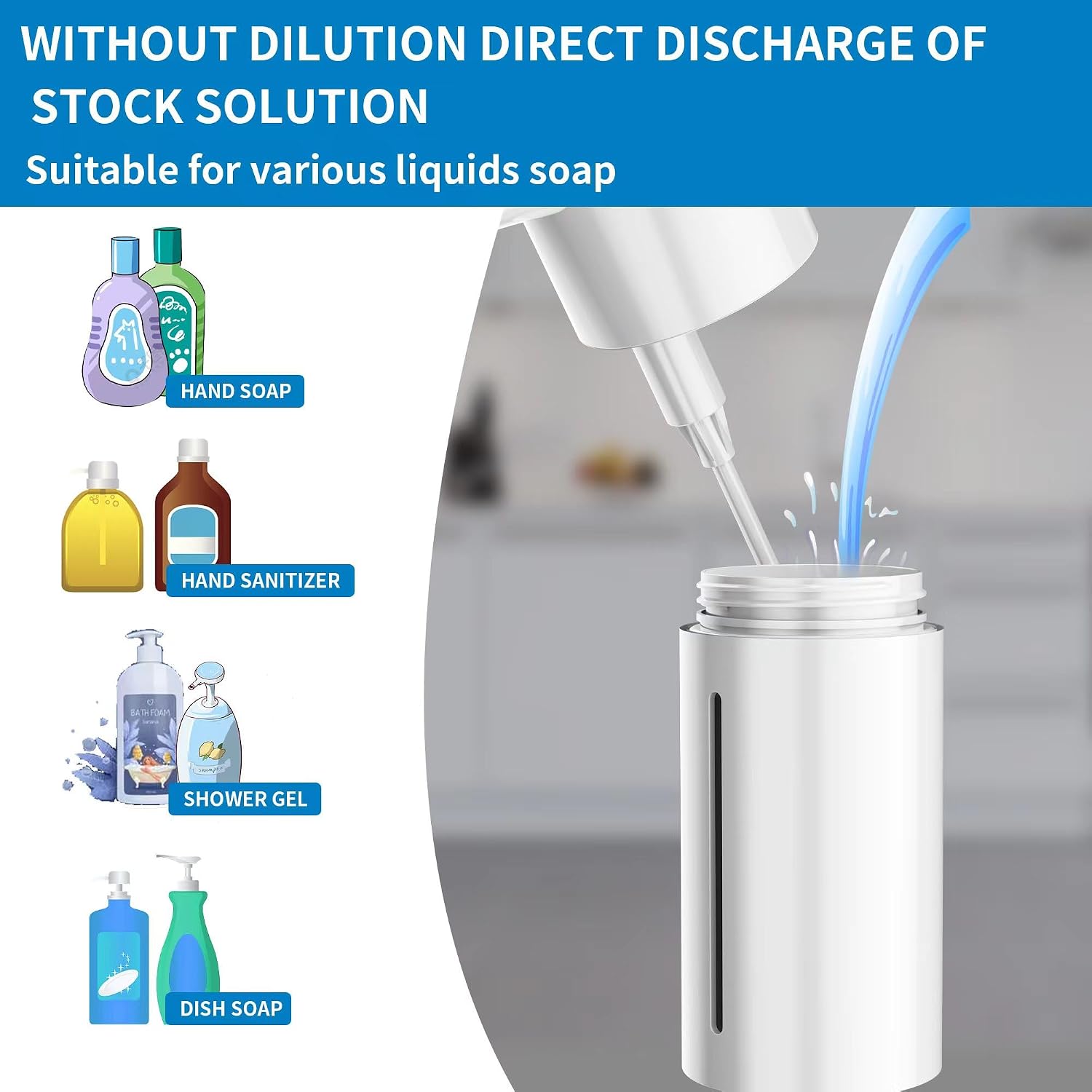 Detalle 2 de Aunmaon Touchless Soap Dispenser