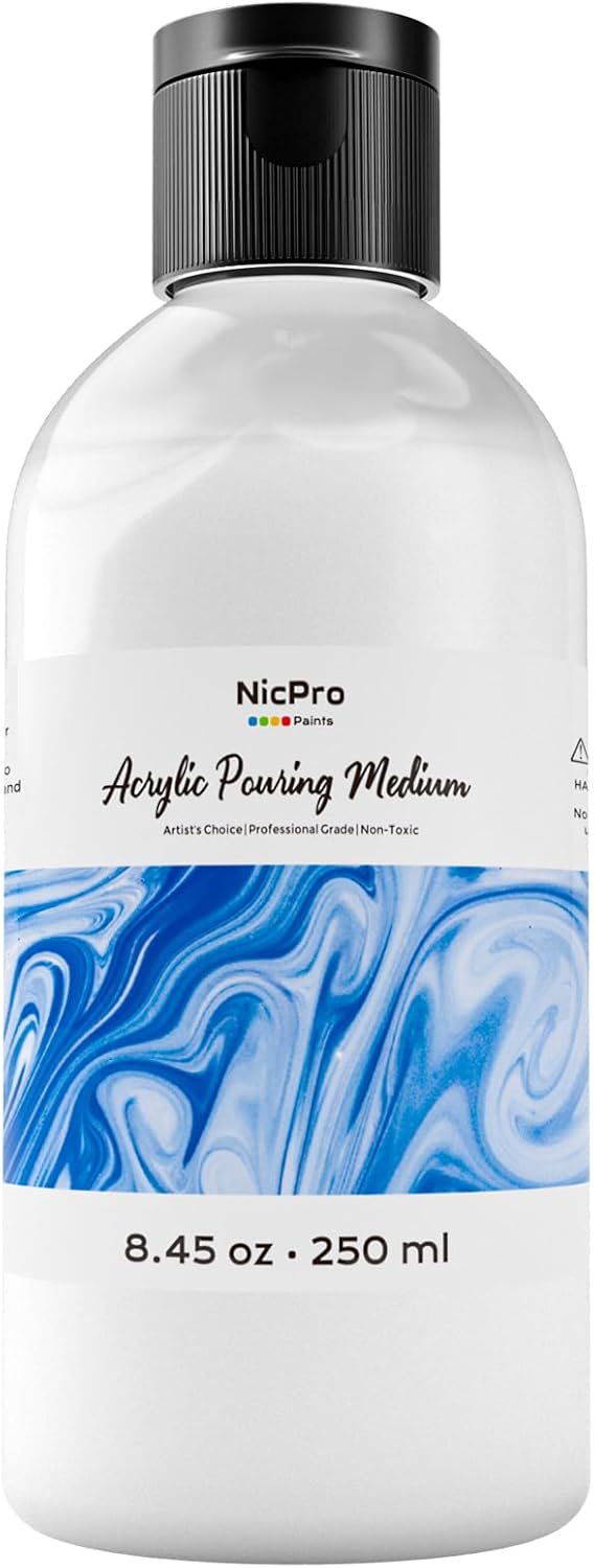 Thumbnail 6 de Nicpro Pouring Medium for Acrylic Paint 69 oz / 2040 ml