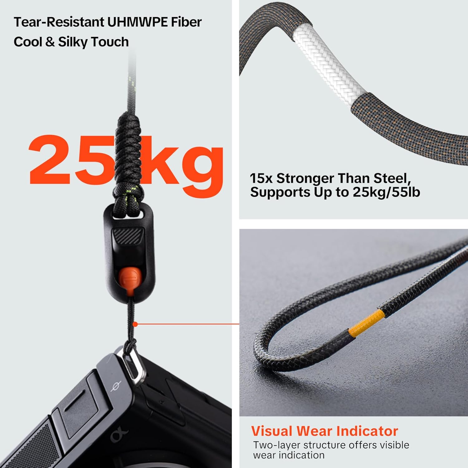 Thumbnail 3 de PGYTECH Cinturino da polso sottile per fotocamera con sgancio rapido