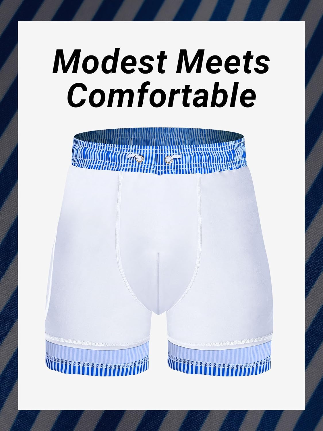 Detalle 2 de Arcweg Herren-Badehose mit 2 in 1 Liner