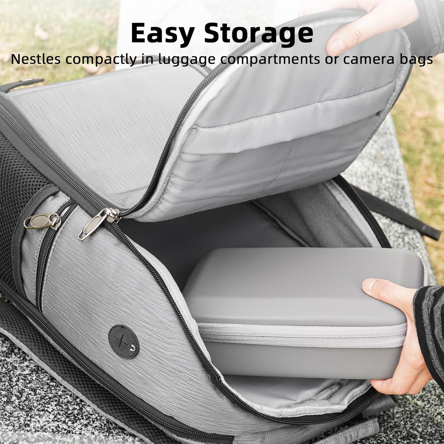 Thumbnail 5 de BRDRC Osmo Mobile 7P 8 Case: PU Leather Portable Storage for DJI Gimbal