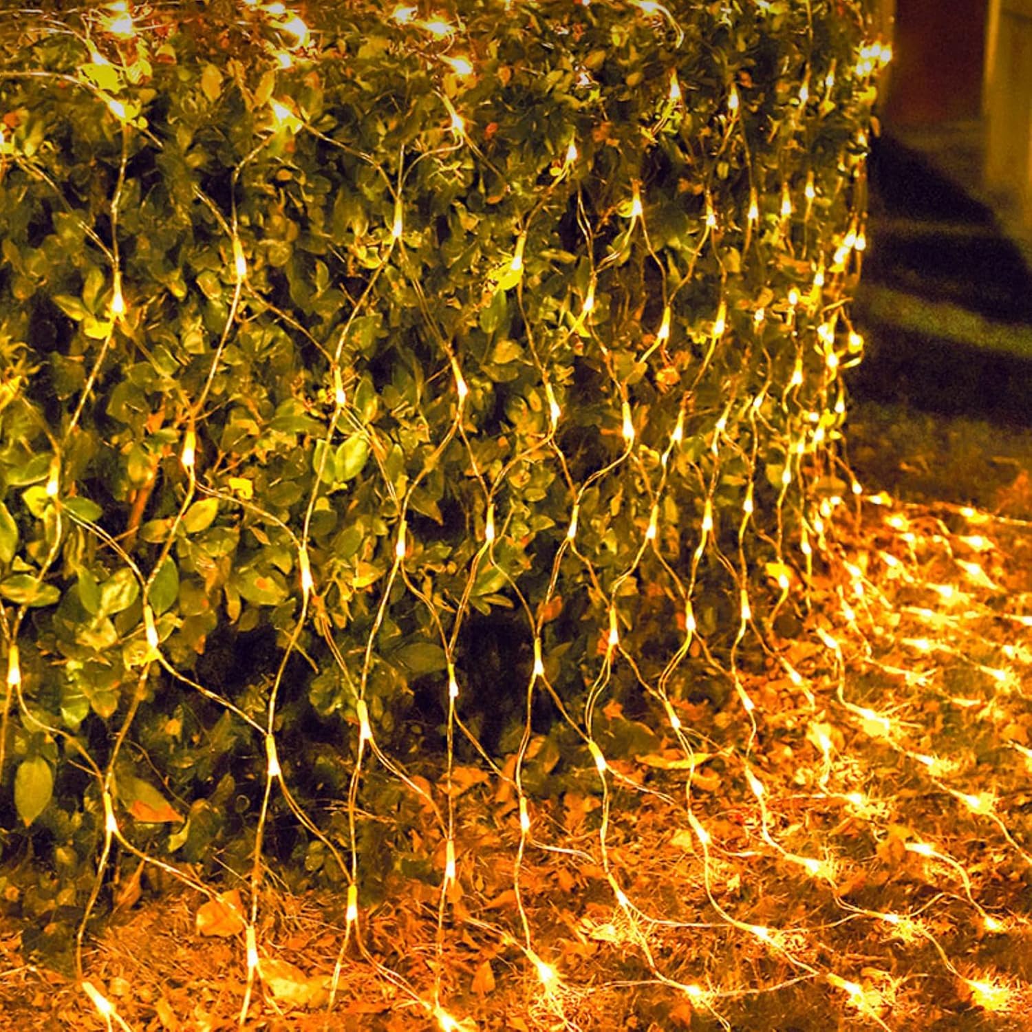 LJLNION Christmas net lights, 360 LEDs