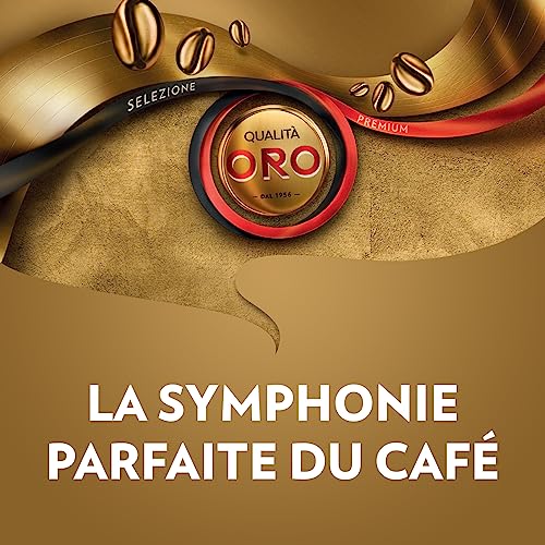 Thumbnail 1 de LAVAZZA Qualità Oro – Café en grains 100% Arabica, Intensité 5, paquet 1 kg