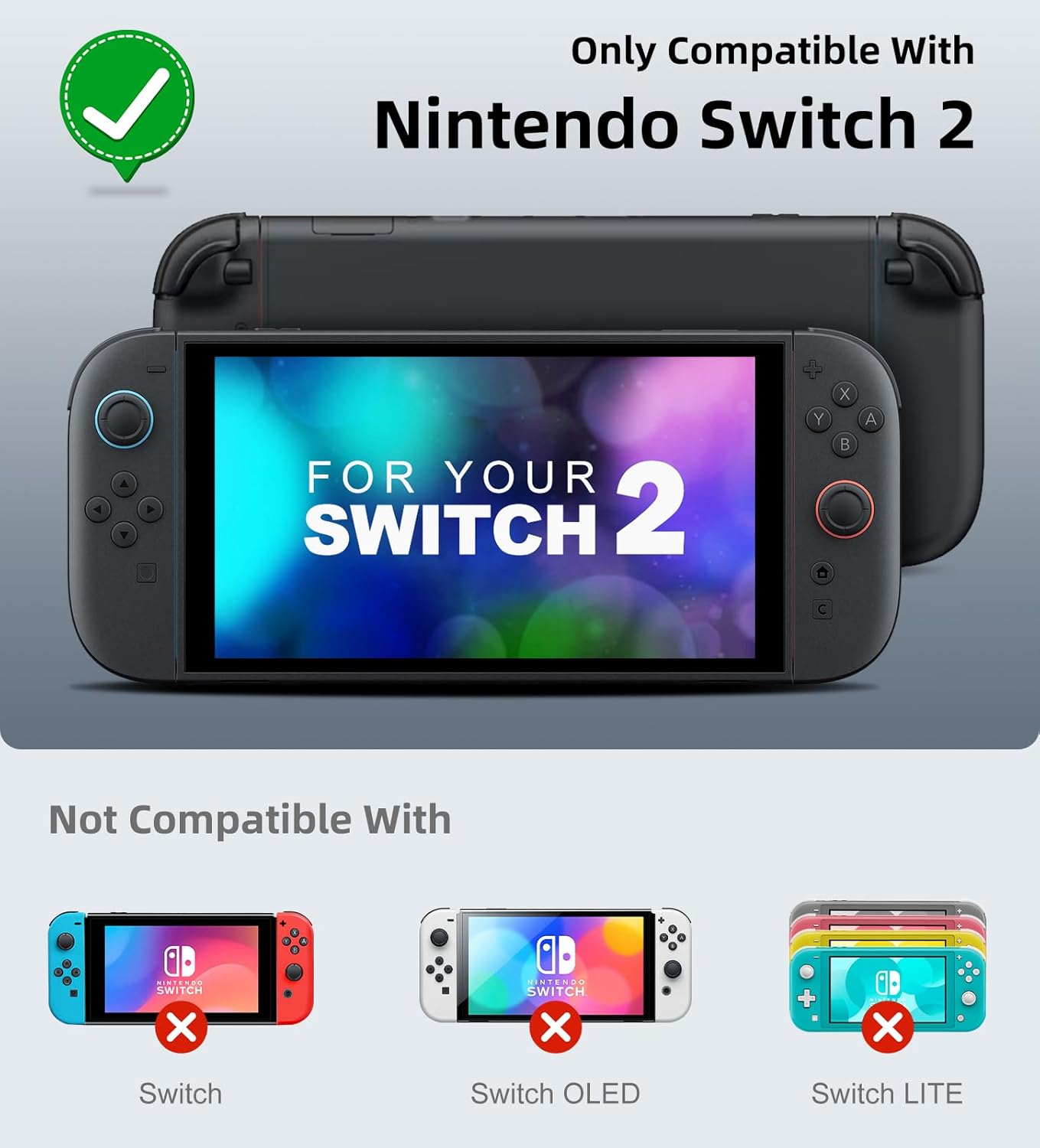 Thumbnail 6 de TiMOVO Dockable Case for Nintendo Switch 2 — 2025 protective case