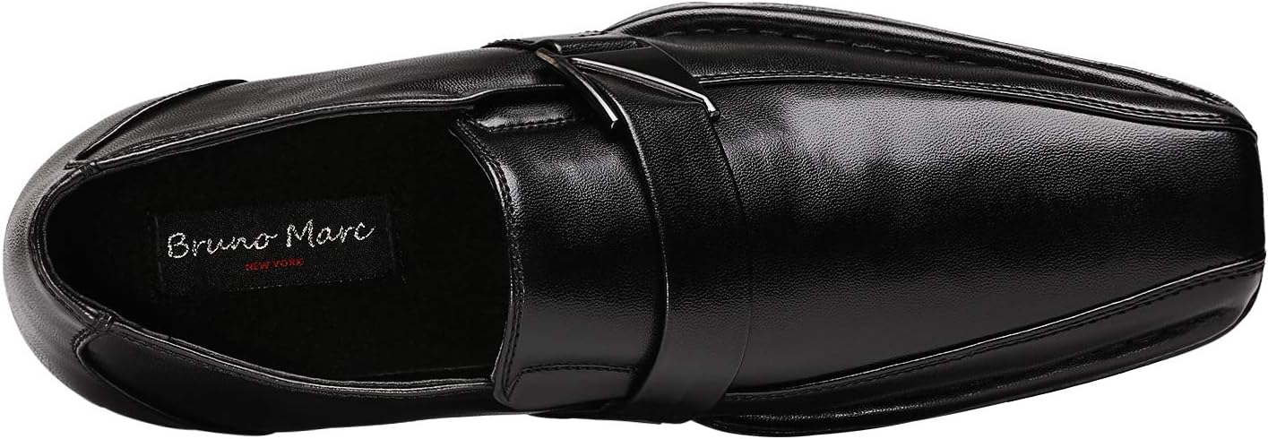 Detalle de Bruno Marc Men's Giorgio Classic Slip-on Dress Loafers Shoes