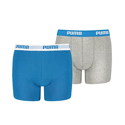 Thumbnail 1 de PUMA Boxer Unisex para Niños, Azul y Gris 🌊