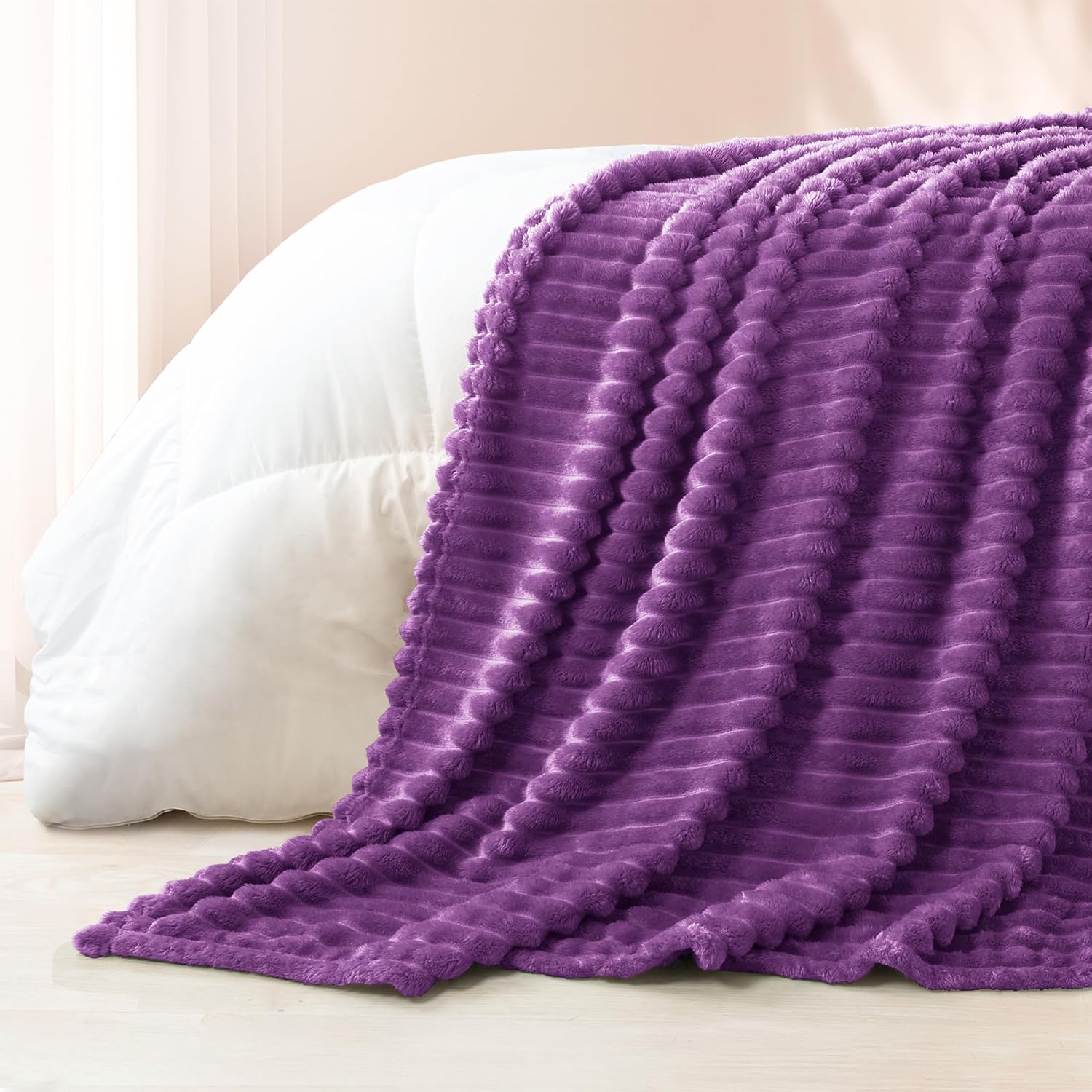 Thumbnail 5 de Exclusivo Mezcla Fleece Throw Blanket 50x60