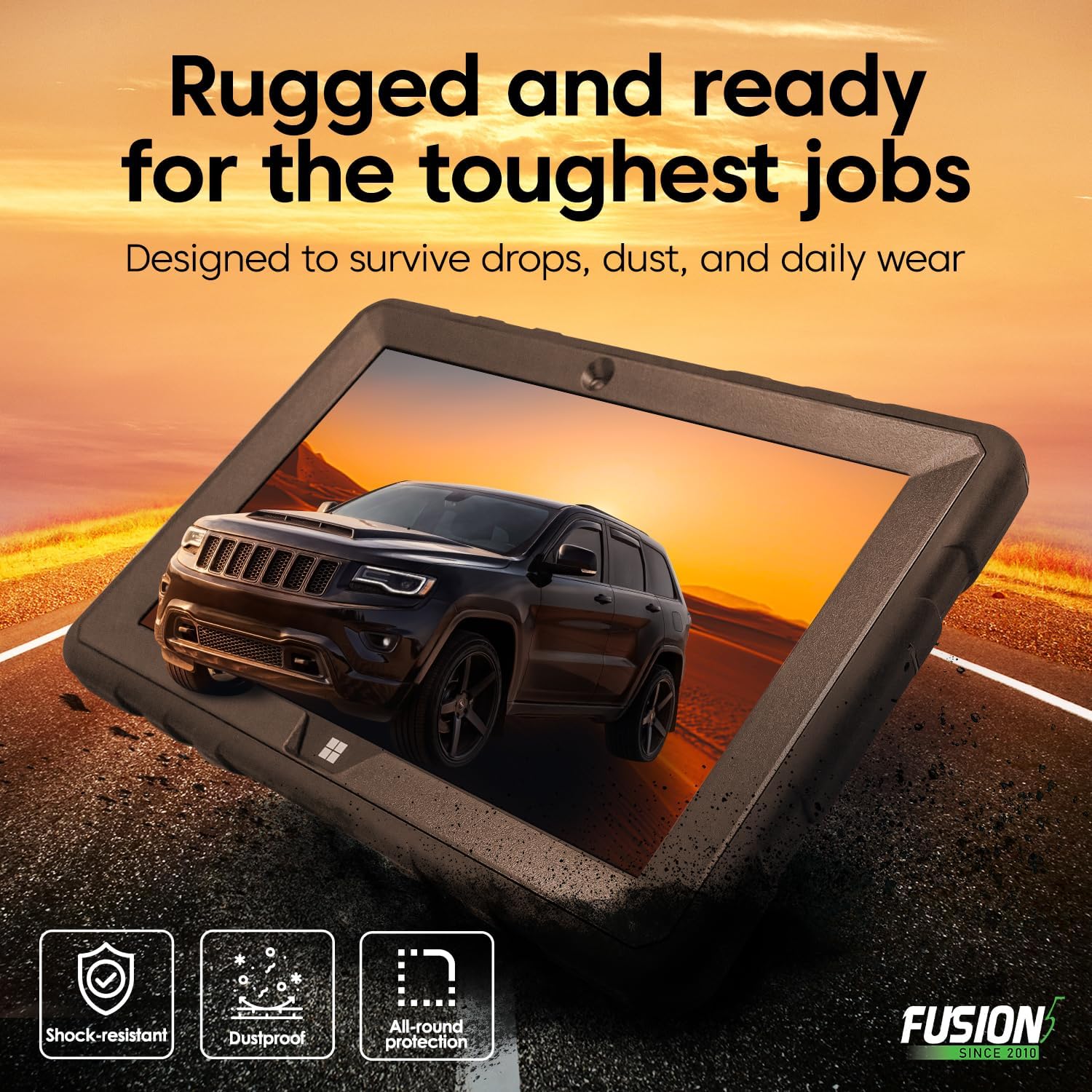 Thumbnail 2 de Fusion5 UK 10.1in Windows 11 Rugged Tablet