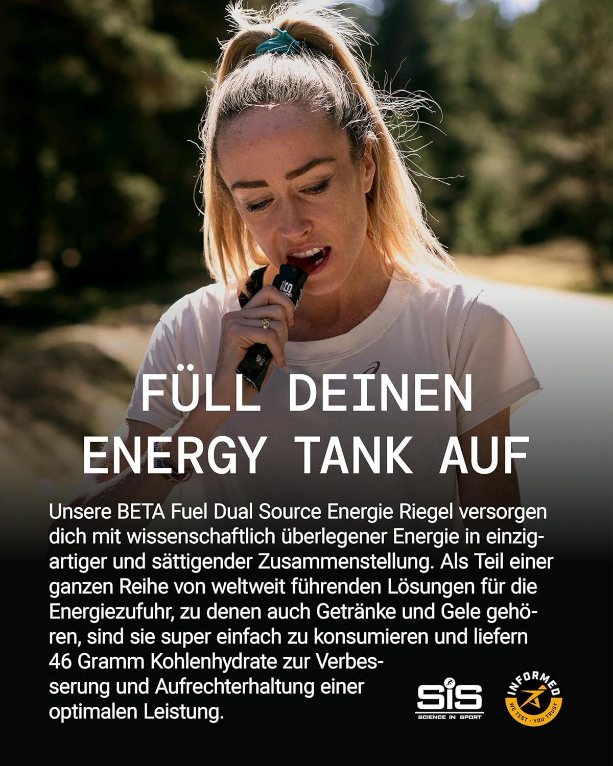 Thumbnail 3 de Science in Sport BETA Fuel Riegel Zitronen – Veganer Energieriegel, 20 x 60 g