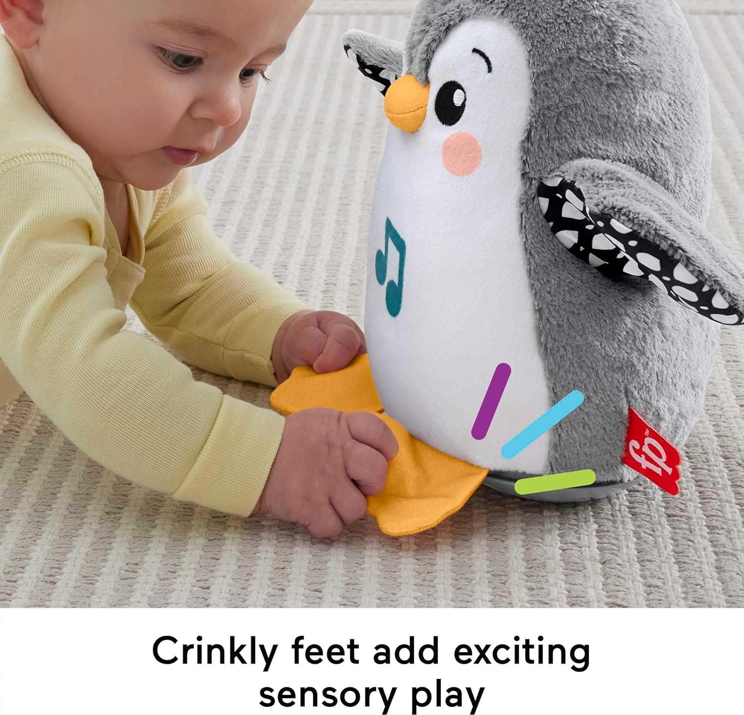 Detalle 1 de Fisher-Price HNC10 Pingüino que anda y aletea 🎲