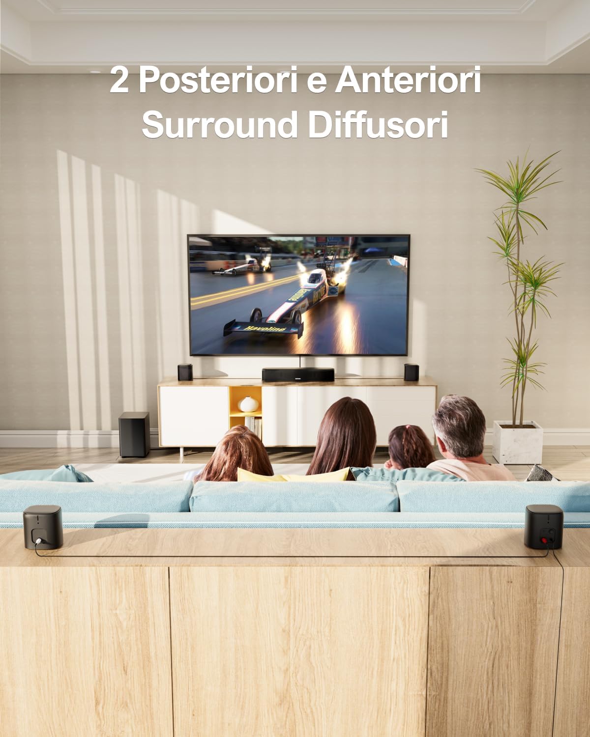 Detalle 2 de ULTIMEA Aura A40 Soundbar 7.1ch per TV