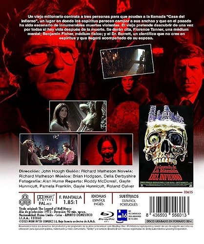 Detalle 2 de La leyenda de la mansión del infierno Blu-ray (1973) – Mon Inter