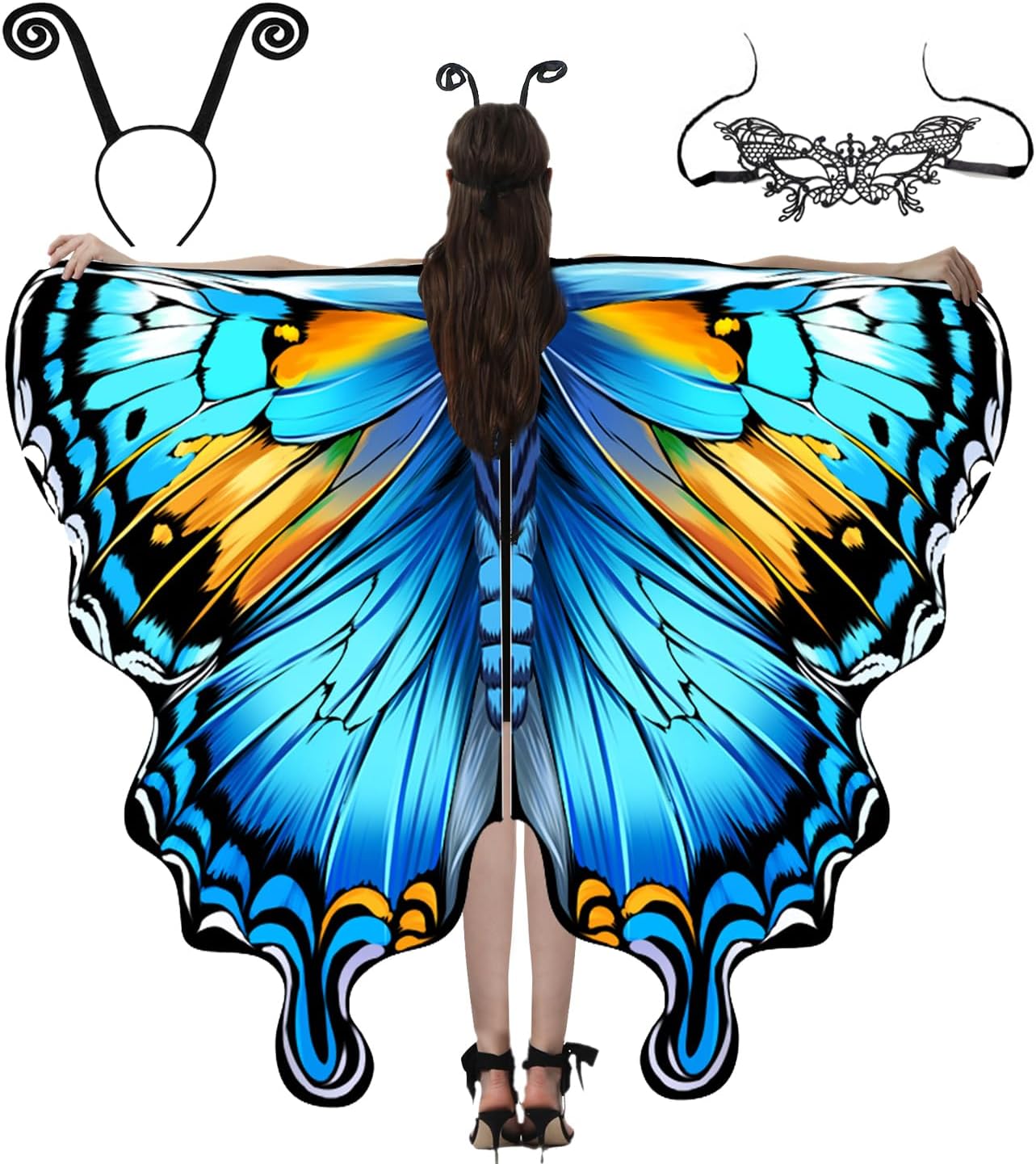 Thumbnail 1 de Jeackcelle Butterfly Costume Women's Cape 168cm