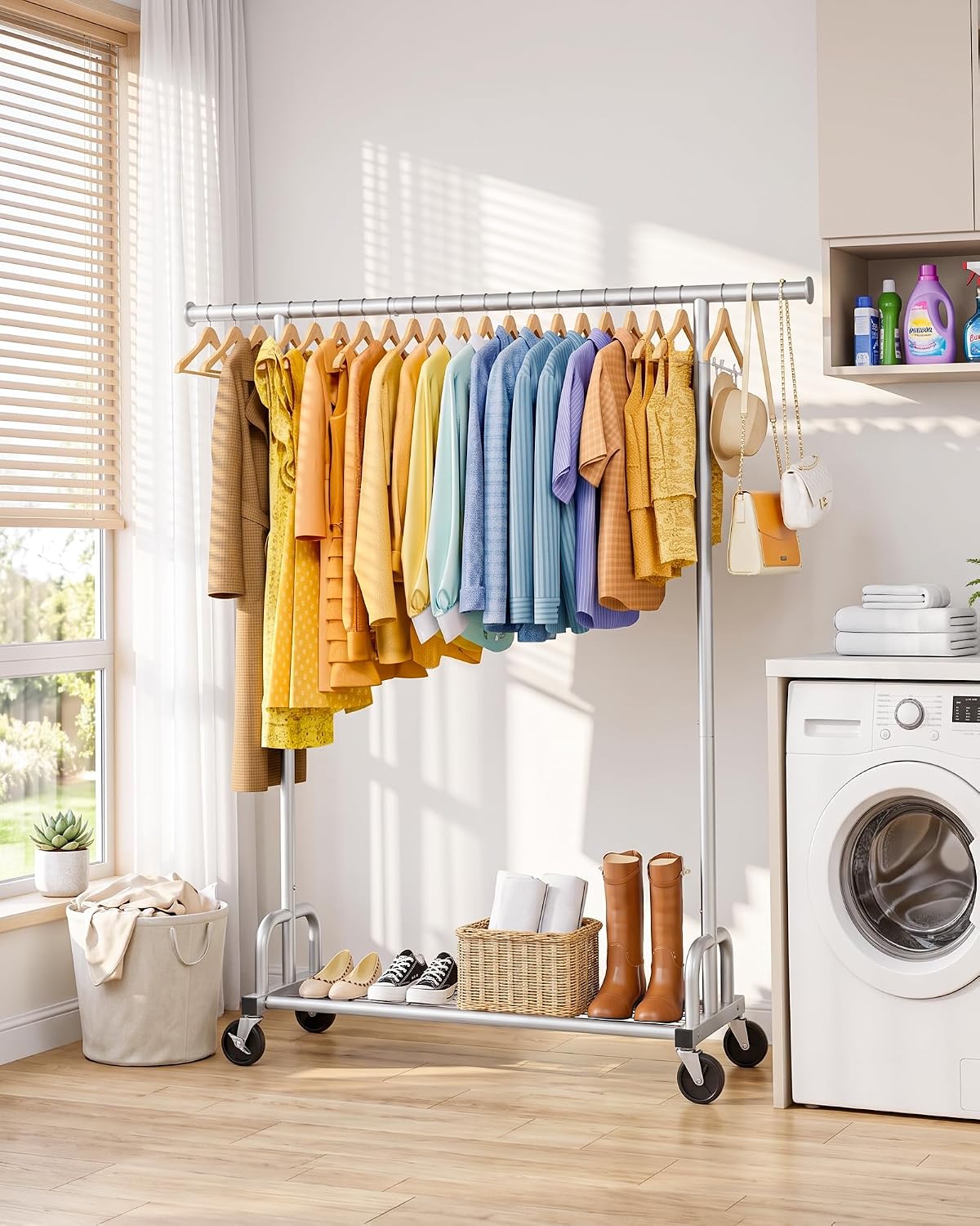 Thumbnail 6 de Sakugi Clothes Rail 116 x 43 x 150 cm heavy-duty rack