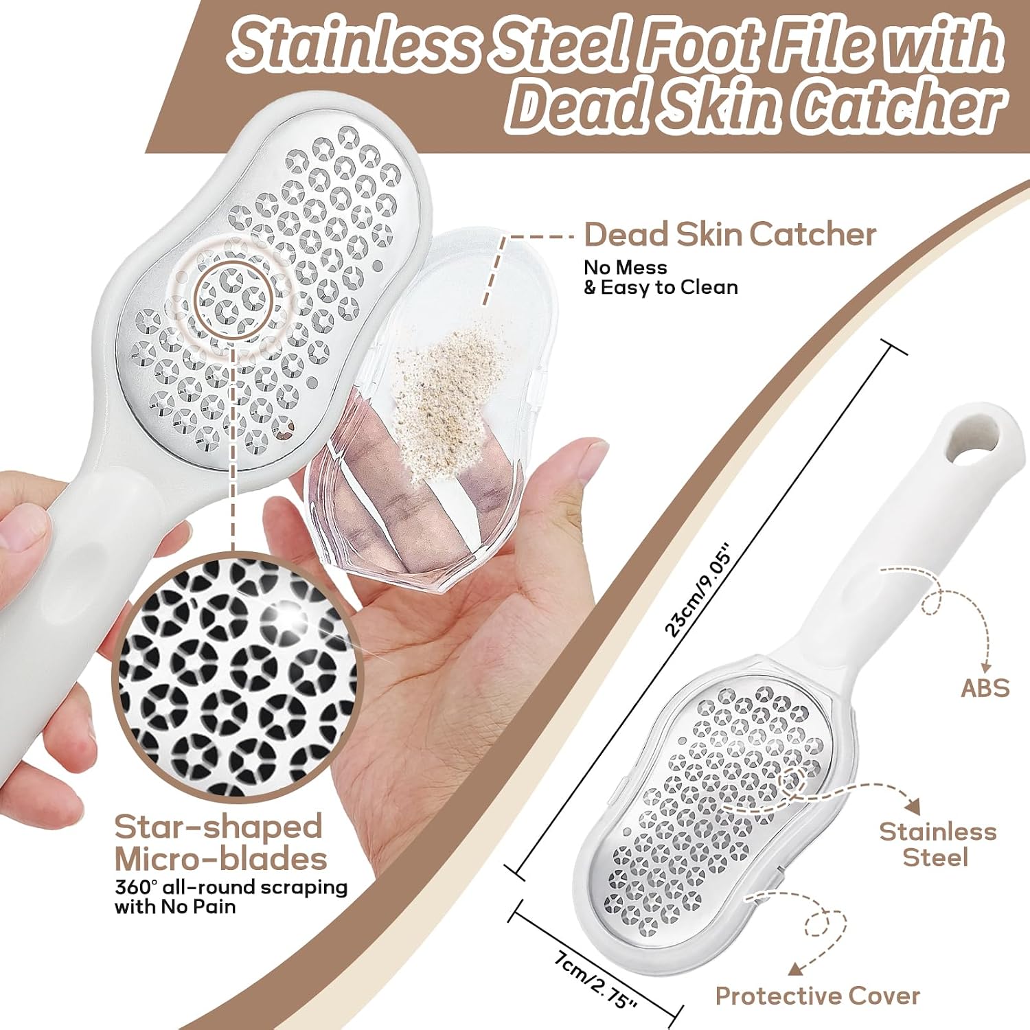 Thumbnail 4 de GEENOA Foot scrubber set