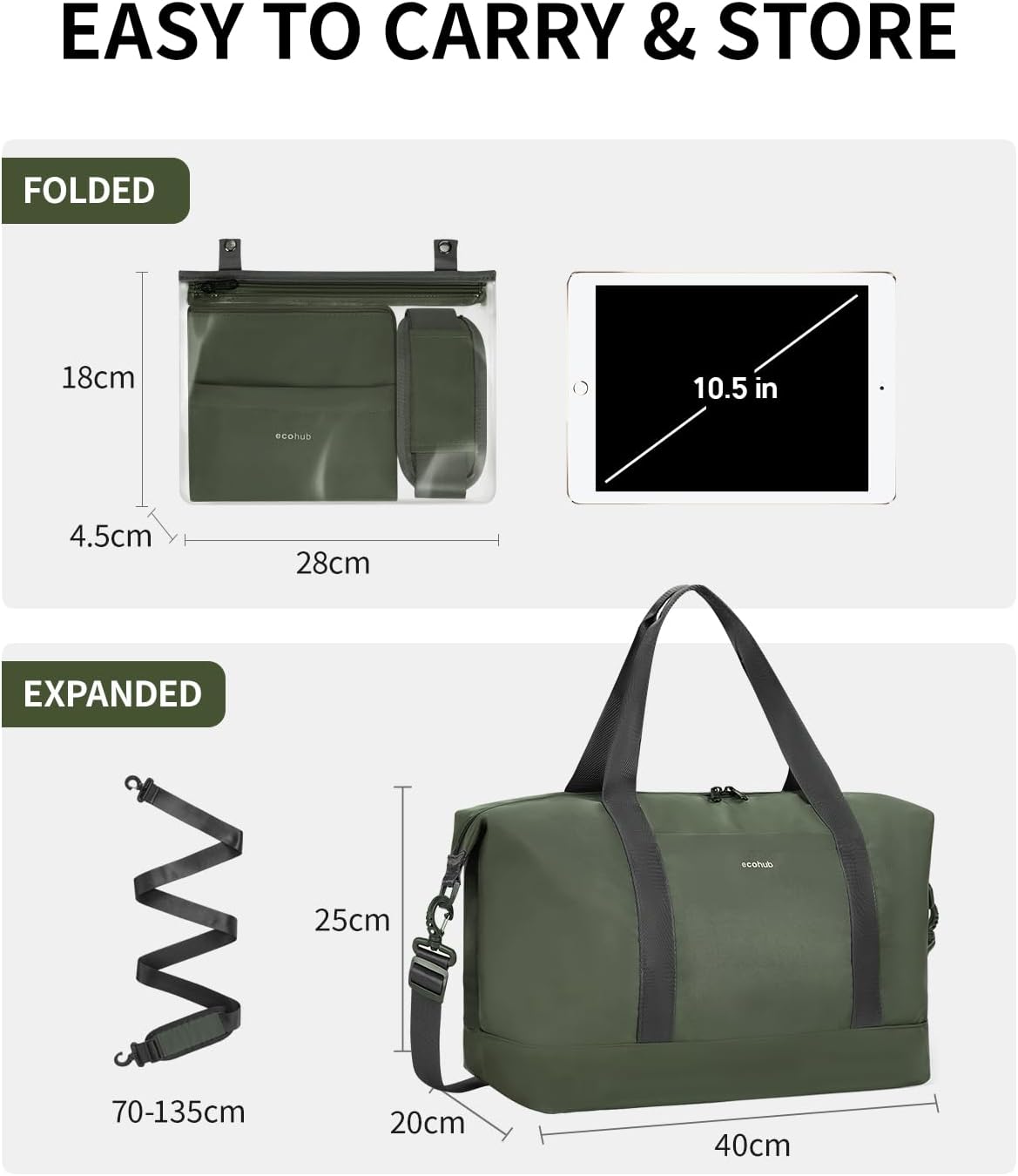 Thumbnail 6 de ECOHUB Ryanair Cabin Bag 24L