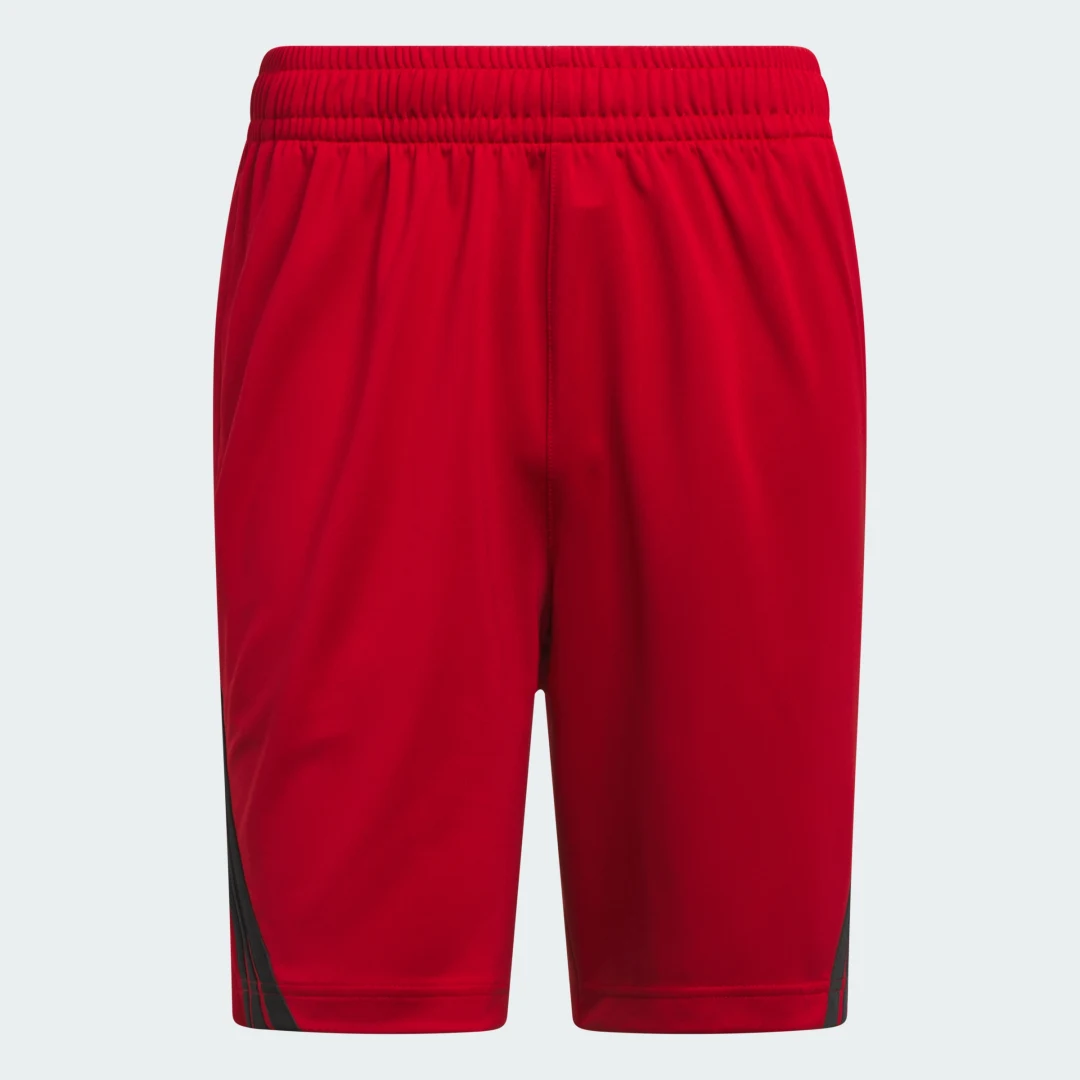 Thumbnail 3 de Pantalón corto Basketball Legends 3 bandas de Adidas – Rojo