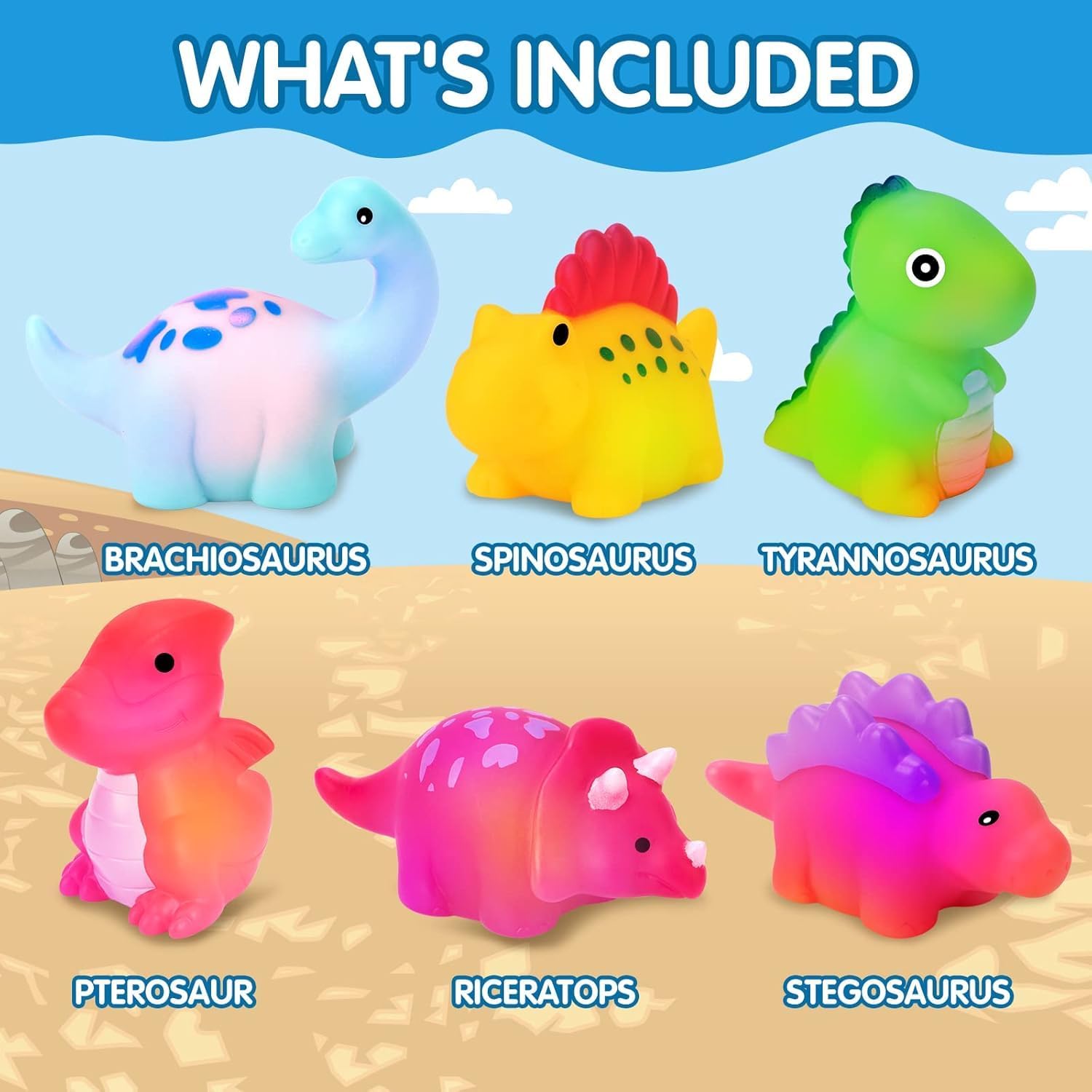 Thumbnail 4 de Muslecid Badespielzeug Set ohne Loch, 7-teilig – Wasserspielzeug & Sensorik für Baby ab 1 Jahr