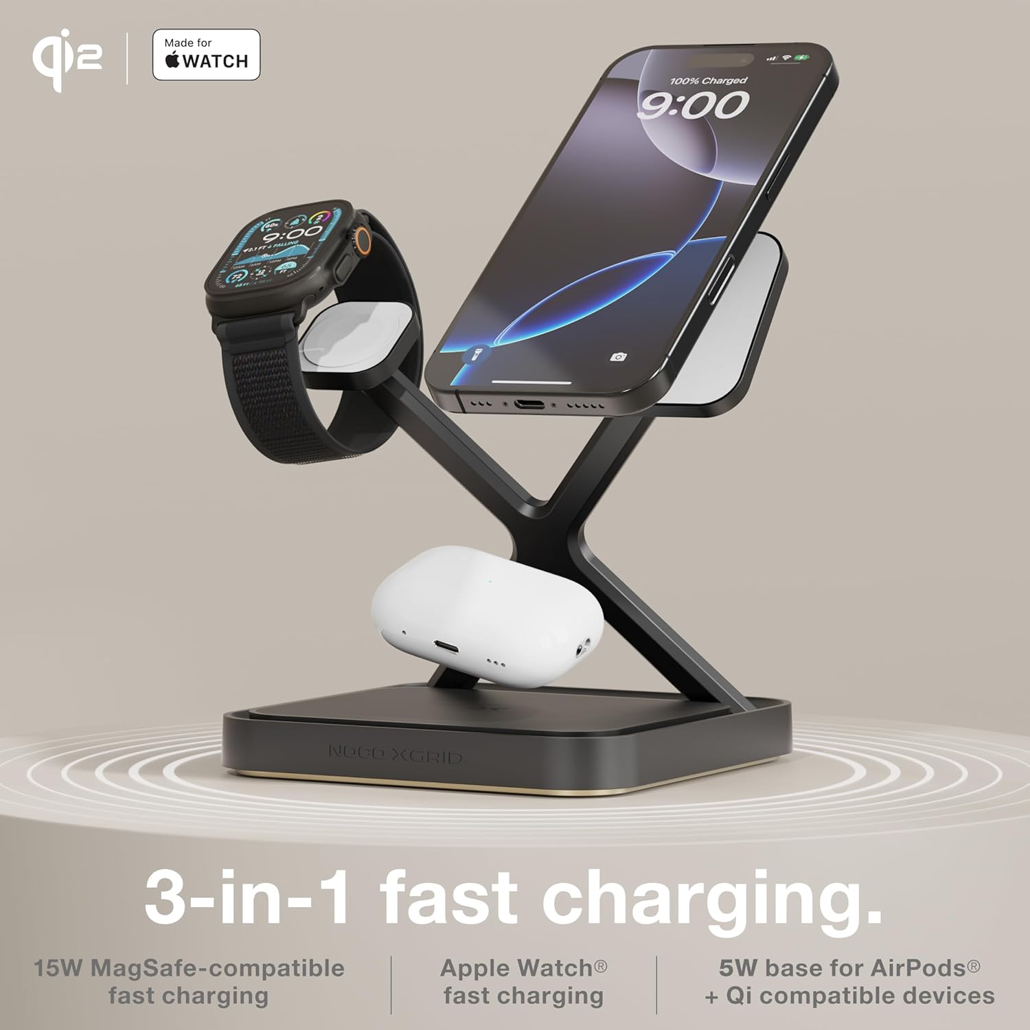 Thumbnail 1 de NOCO XGrid XDS3 45W Wireless Stand