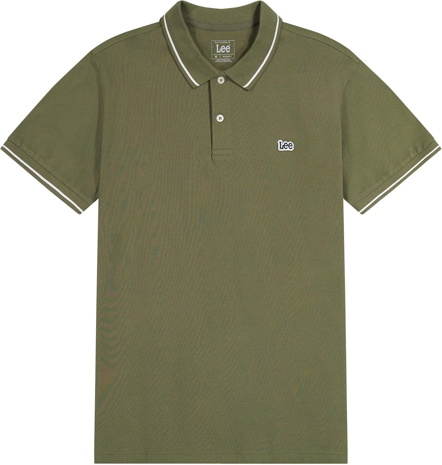 Detalle 2 de Lee Polo in piqué Uomo: comfort e stile per ogni occasione