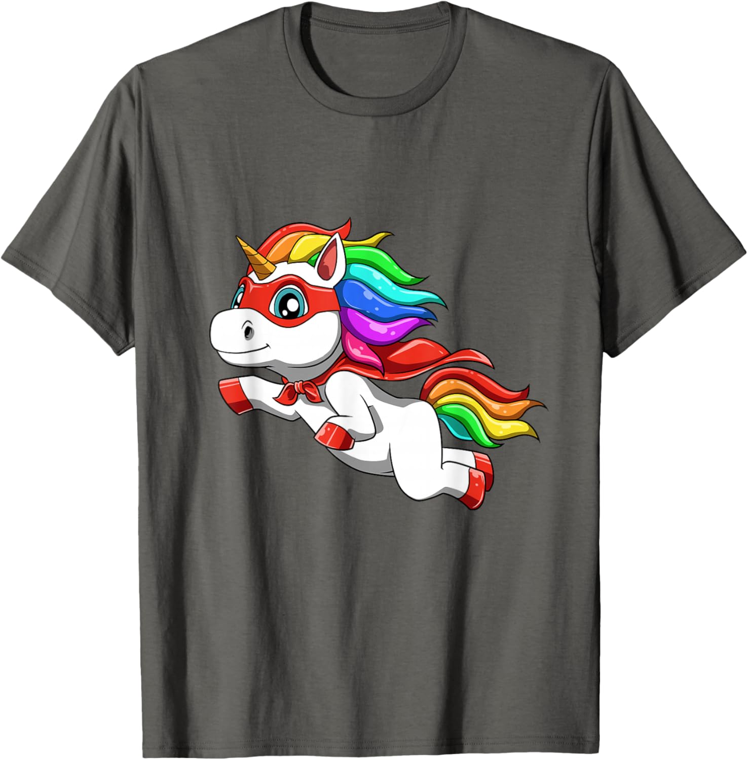 Thumbnail 6 de Licorne drôle comme héros pour un super-héros T-Shirt