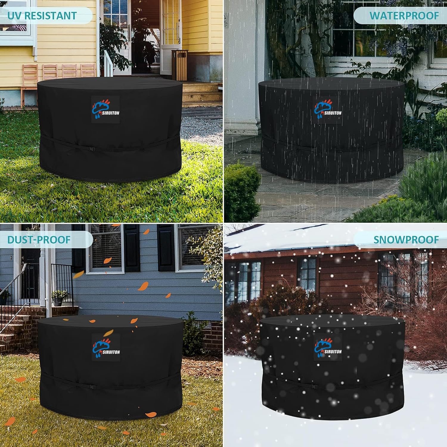 Detalle 1 de SIRUITON 250cm round table cover