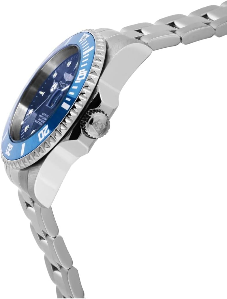 Detalle de Invicta Pro Diver 36972 – Herrenuhr mit automatischem Uhrwerk, Edelstahl und blauem Zifferblatt (44 mm)