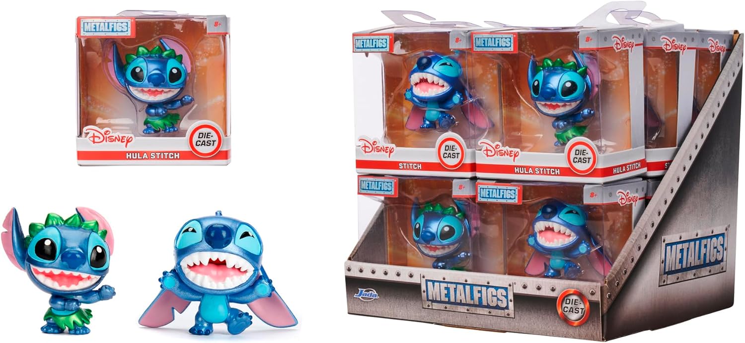 Thumbnail 5 de Jada Toys Disney Stitch Figur (1 Stück) – 6,5 cm Metallfigur aus der Lilo & Stitch Sammelserie