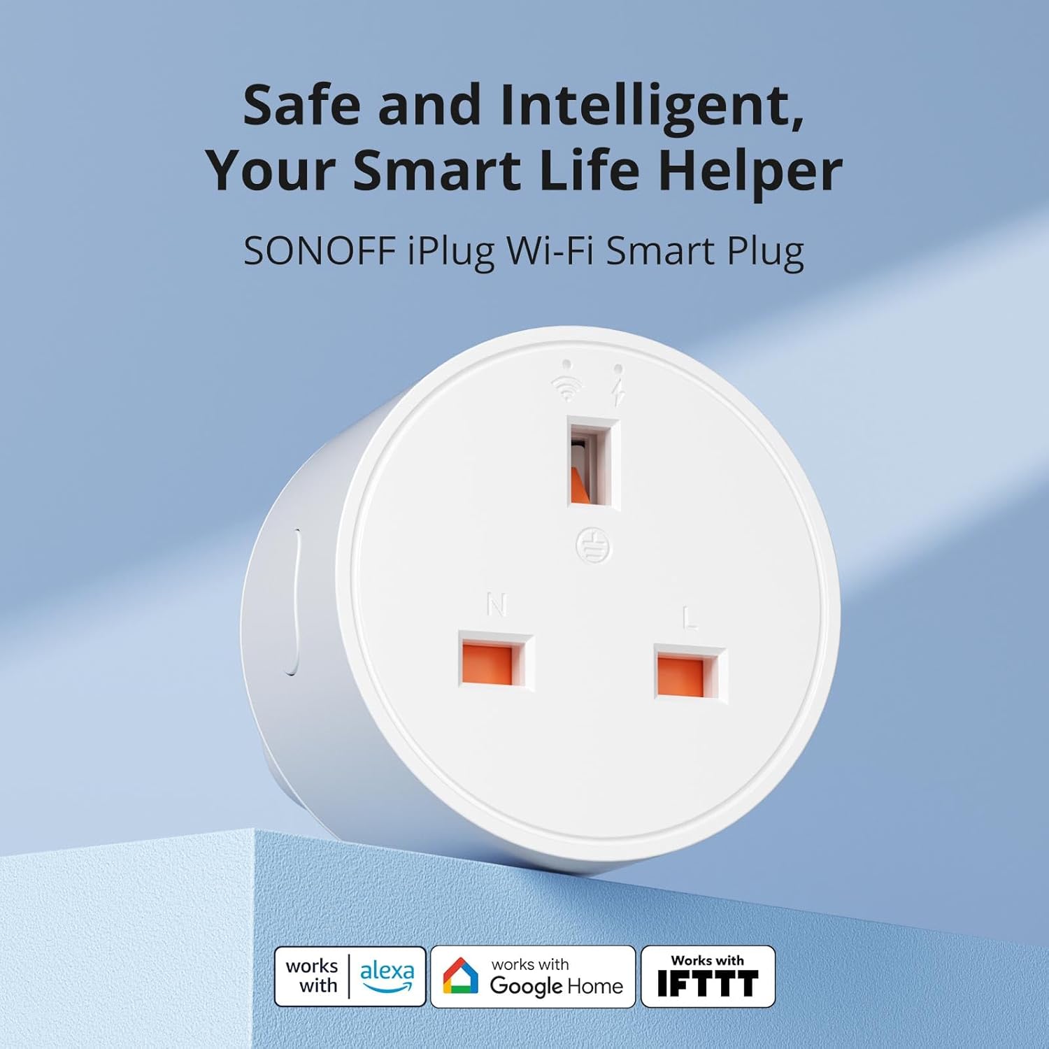 Thumbnail 6 de SONOFF S60TPG WiFi Smart Plug: Mini Socket with Energy Monitoring and Voice Control