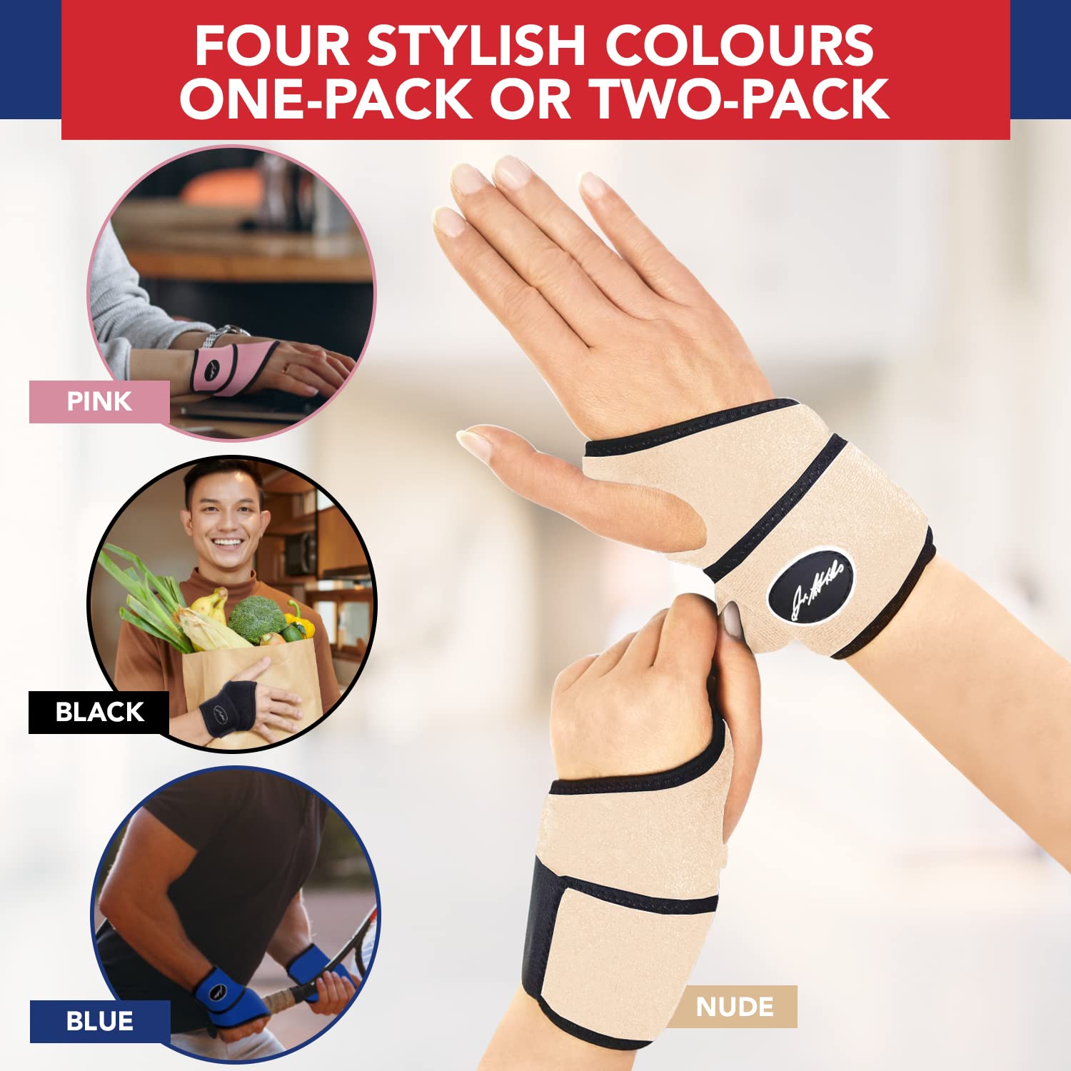 Thumbnail 5 de Dr. Arthritis Premium Wrist Support with Strap