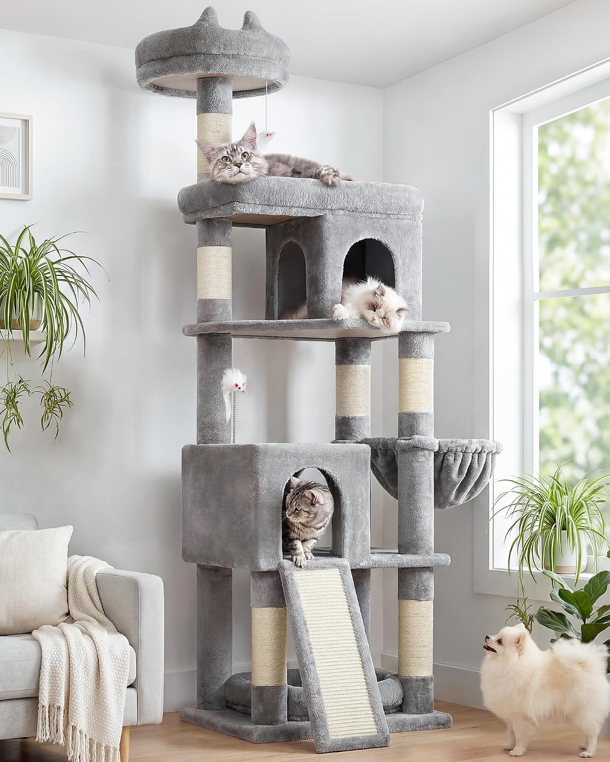 Detalle de Globlazer Cat Tree, 72-Inch