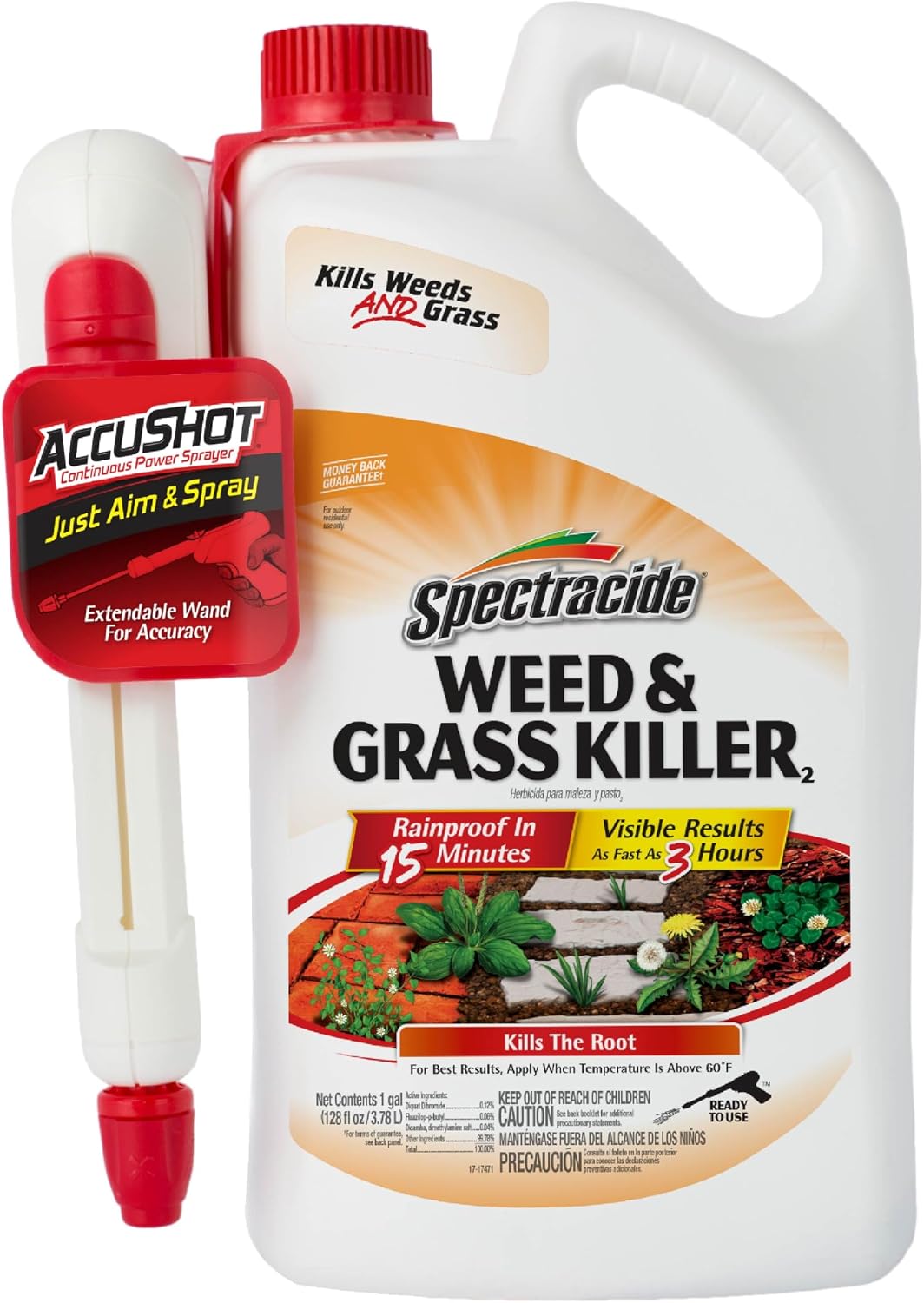 Thumbnail 3 de Spectracide Weed & Grass Killer with AccuShot Power Sprayer, 1.33 Gal