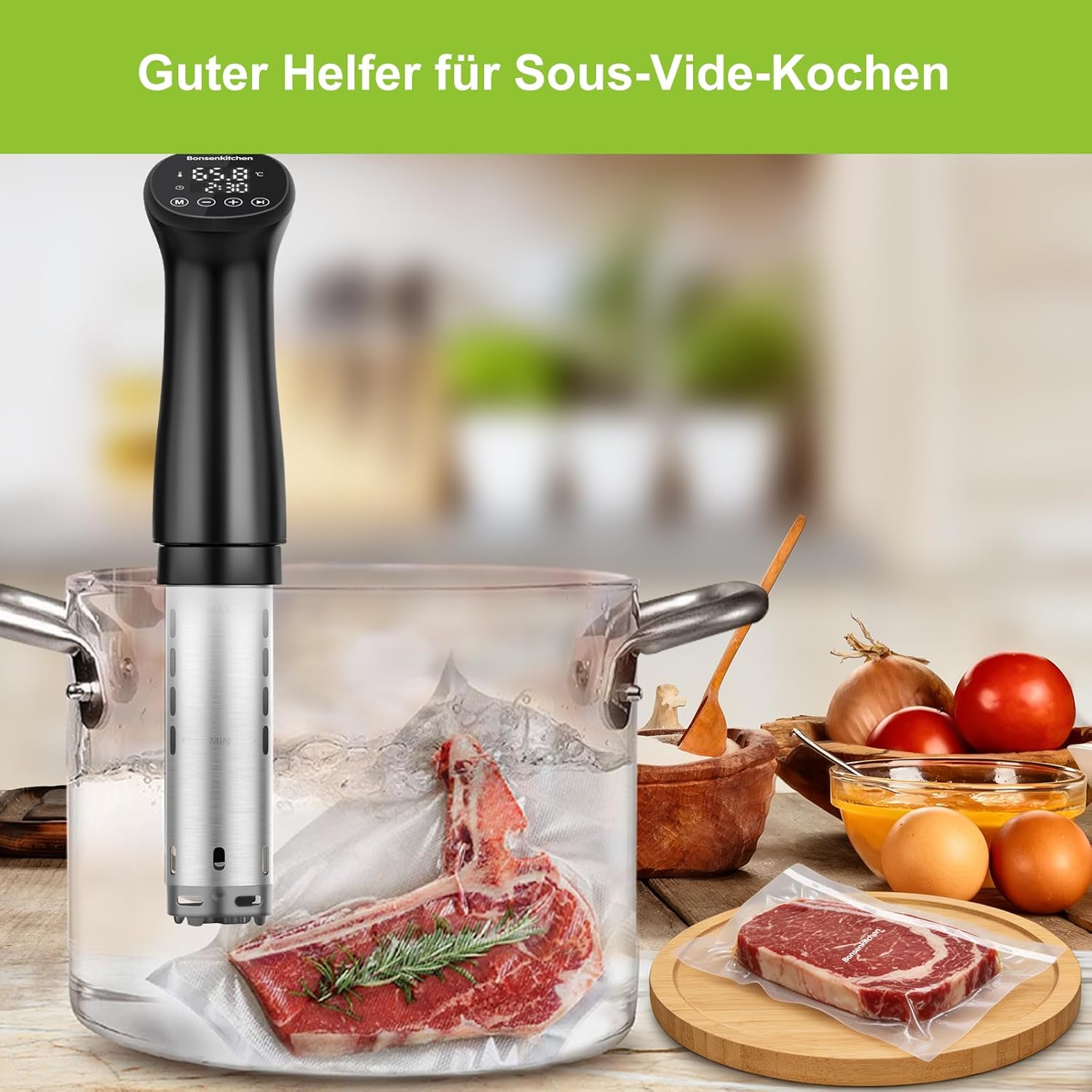 Thumbnail 6 de Bonsenkitchen Vakuumrollen 28Ă600cm đœ