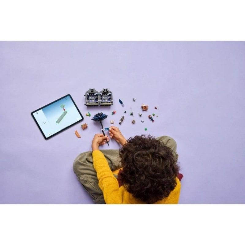 Detalle 2 de LEGO 76784 Set Miércoles Dalia Negra, 358 piezas 🧱